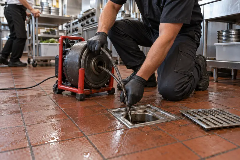 Commercial drain cleaning in Waxahachie